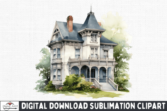 Download Vintage House PNG Clipart - Png Collection