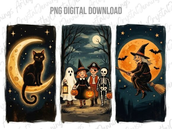 Download Vintage Holiday Halloween Magic PNG - Png Collection
