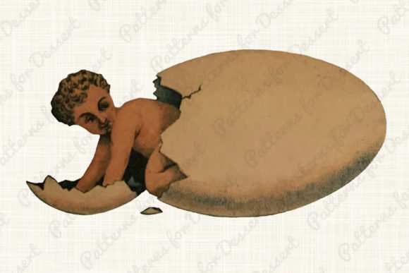 Download Baby Angel Vintage Clip Art - Premium Resources