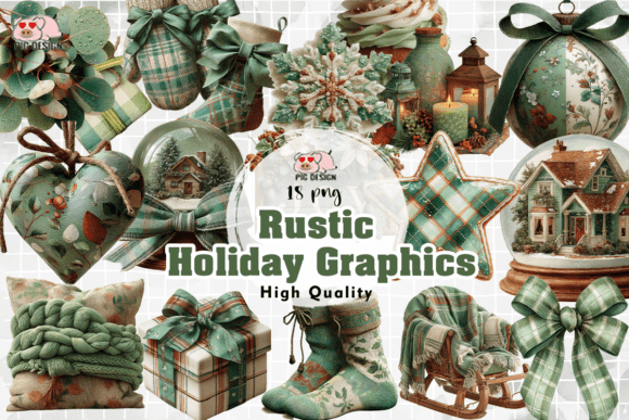 Download Rustic Holiday Graphics PNG - Png Collection