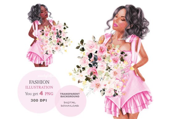 Download Fashion Girl Clip Art, PNG Illustrations - Png Collection