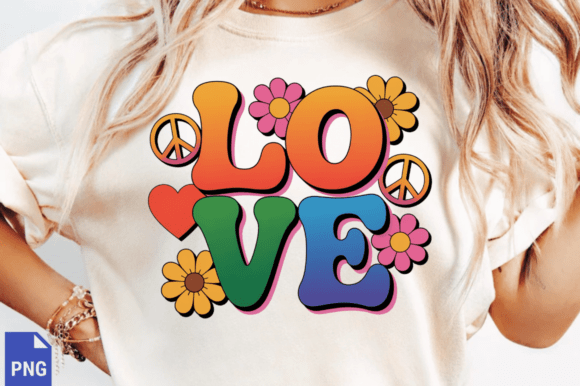 Download Retro Hippie PNG Design,Hippie T-shirt - Png Collection