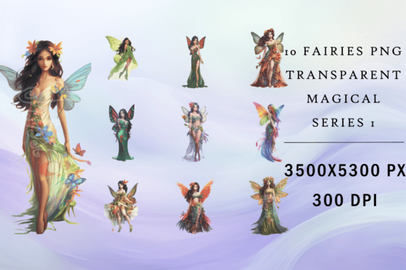 Download Fairies Png Transparent Magical Series 1 - Png Collection