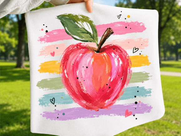 Download Teacher Apple Watercolor PNG - Png Collection