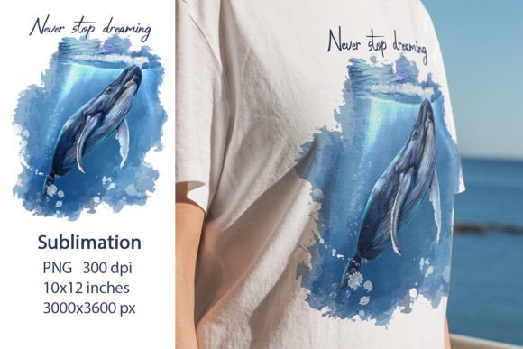 Download Watercolor Whale, PNG - Png Collection