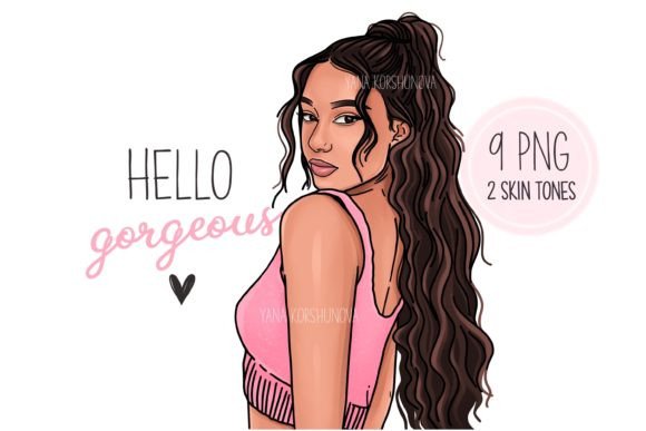 Download Fashion Girl Clipart. Hello Gorgeous Png - Png Collection