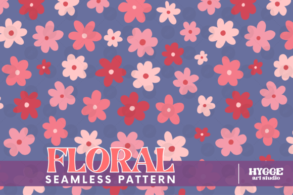 Download Retro Flowers Seamless Pattern Paper PNG - Png Collection