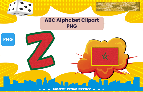 Download ABC Alphabet Clipart PNGs Flag Morocco - Png Collection
