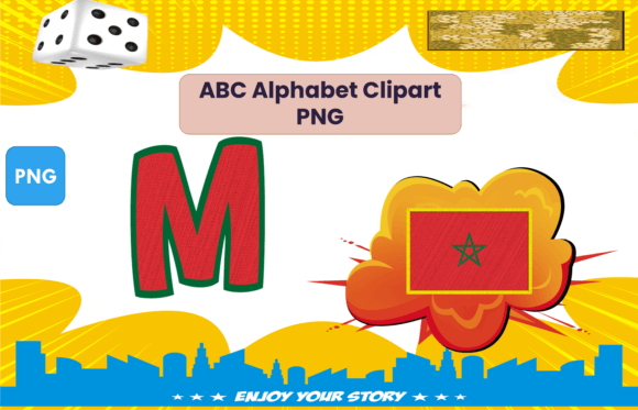 Download ABC Alphabet Clipart PNGs Flag Morocco - Png Collection